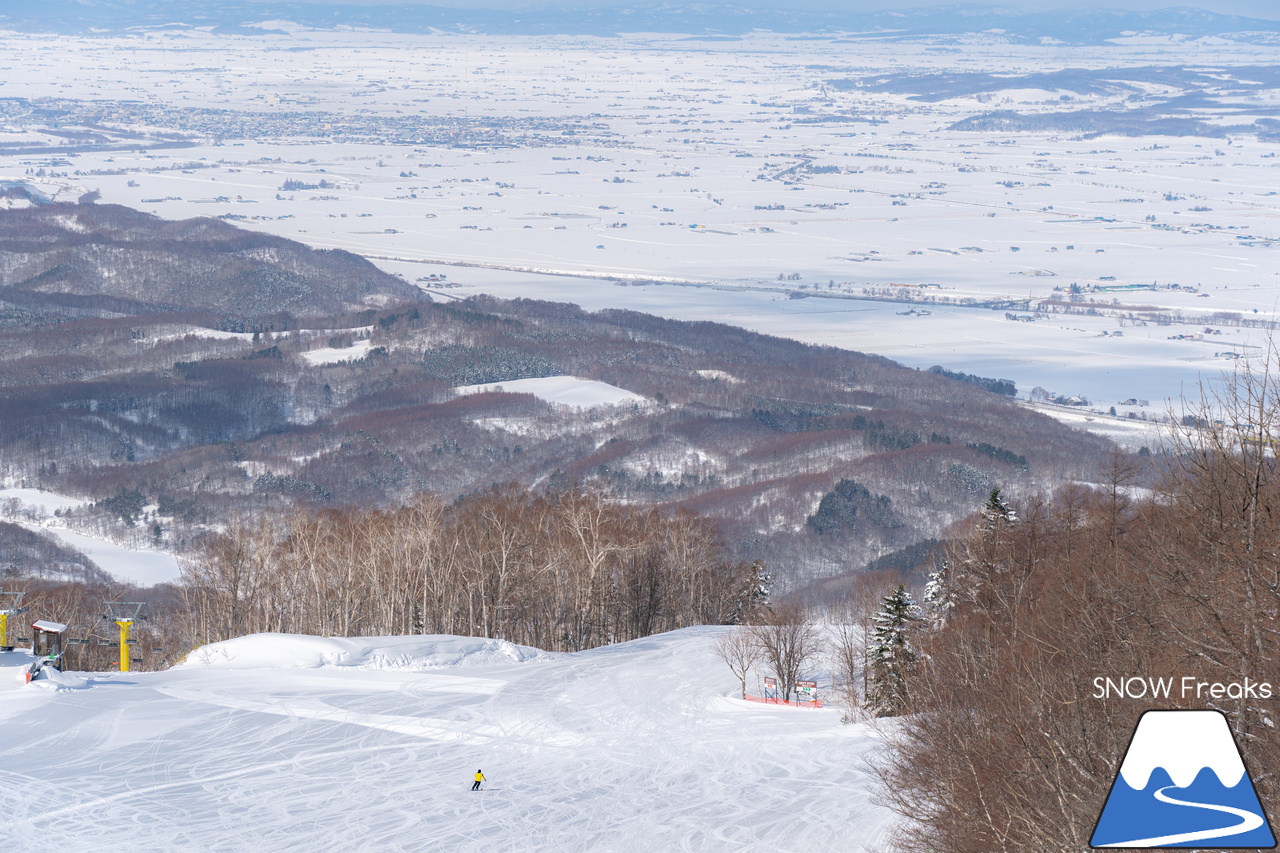 カムイスキーリンクス｜『-13℃』。ここは、道北・旭川。まだまだ続くよ、真冬並みのコンディション！